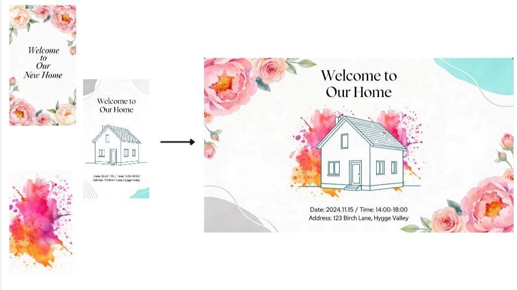 Multi-image fusion feature in Dreamina