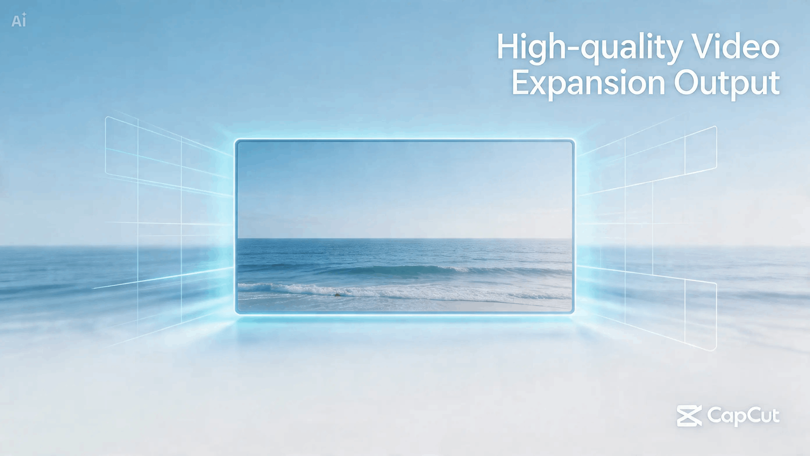 High-quality video expansion output
