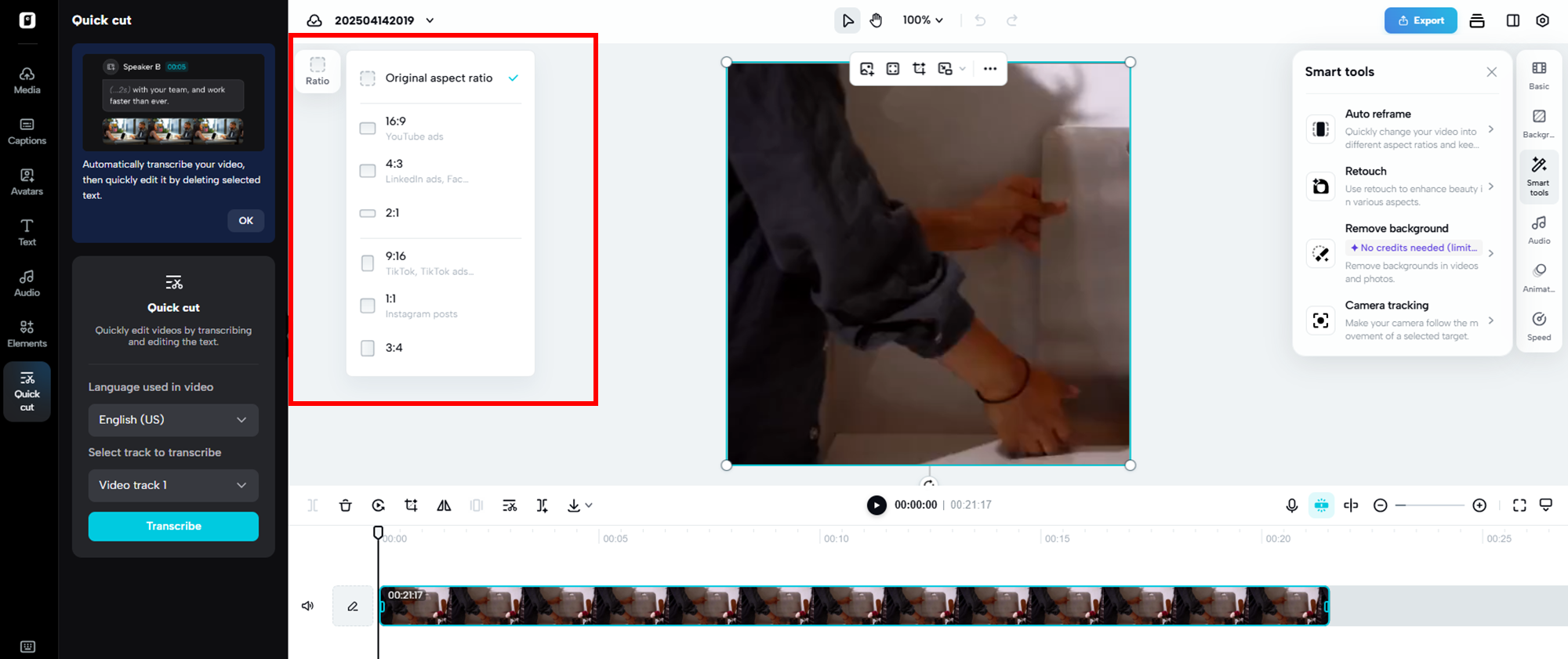 Edit & optimize
