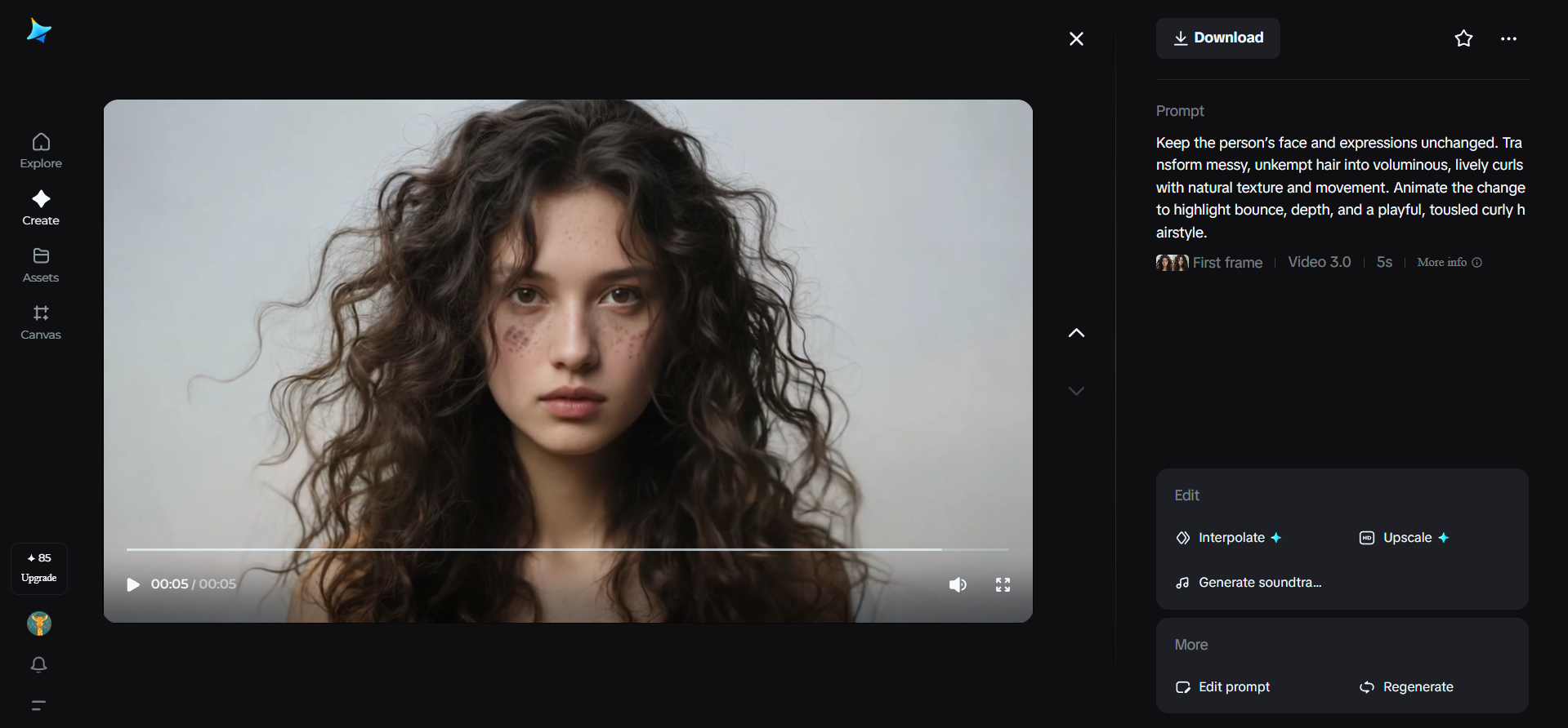 Tendencias de transformación de cabello para mujeres en Dreamina