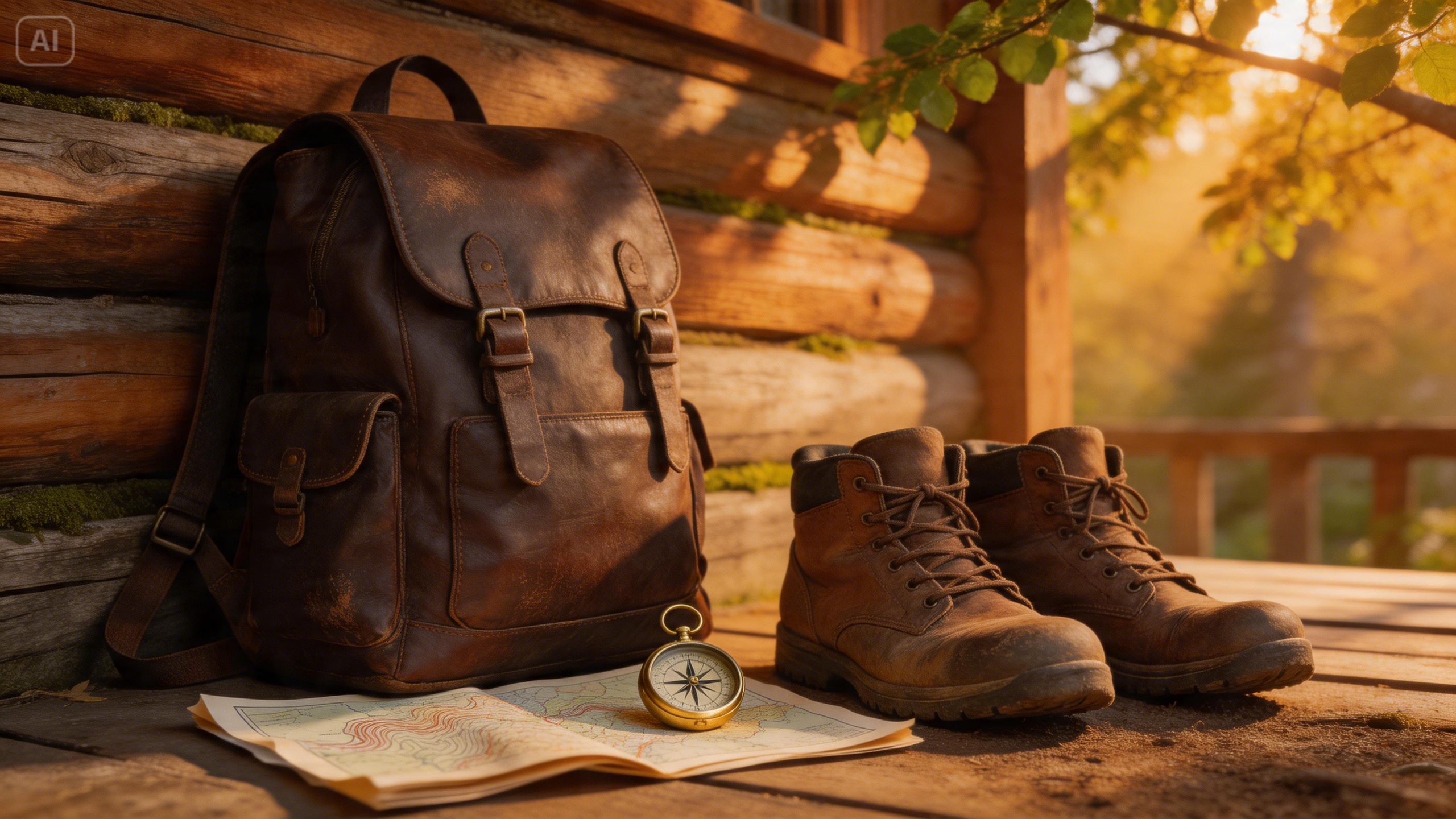 Storytelling product photography scene
