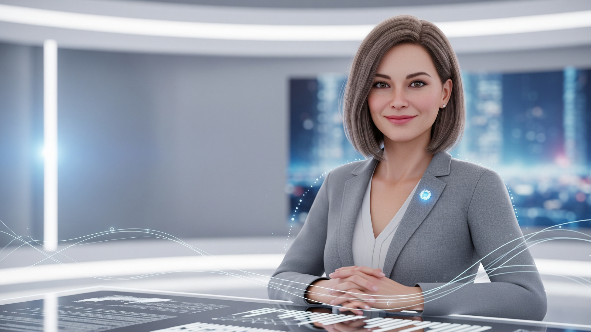 AI human generators for creating virtual spokespersons