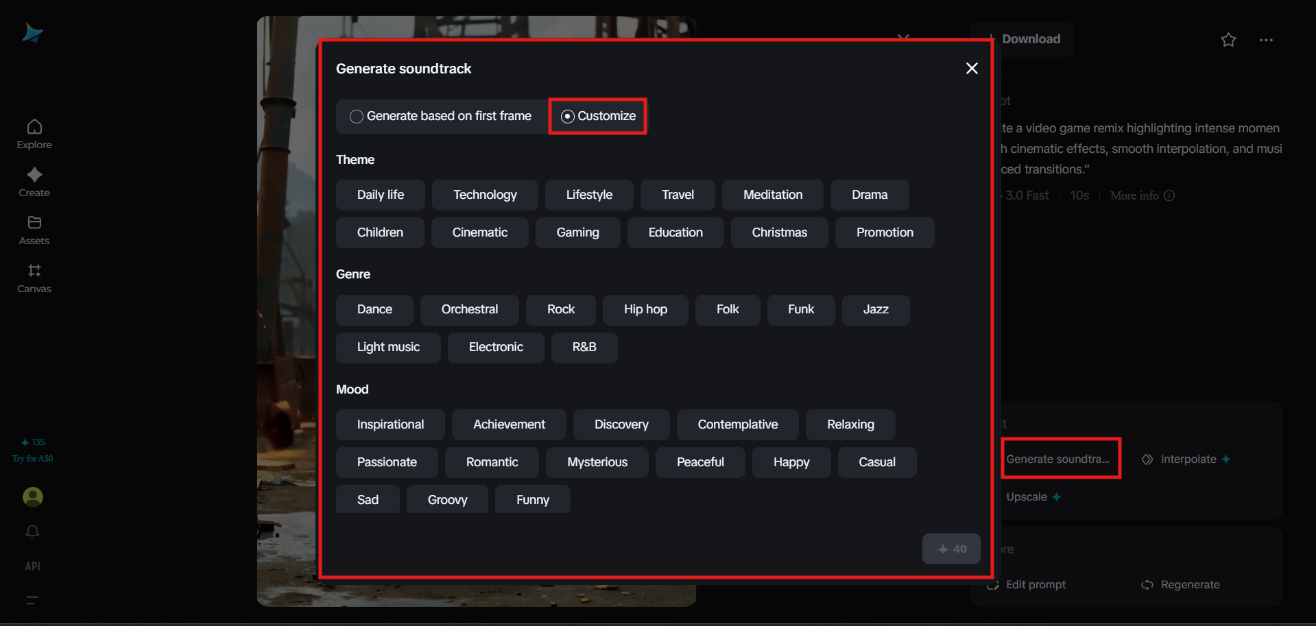 Adăugați coloane sonore
