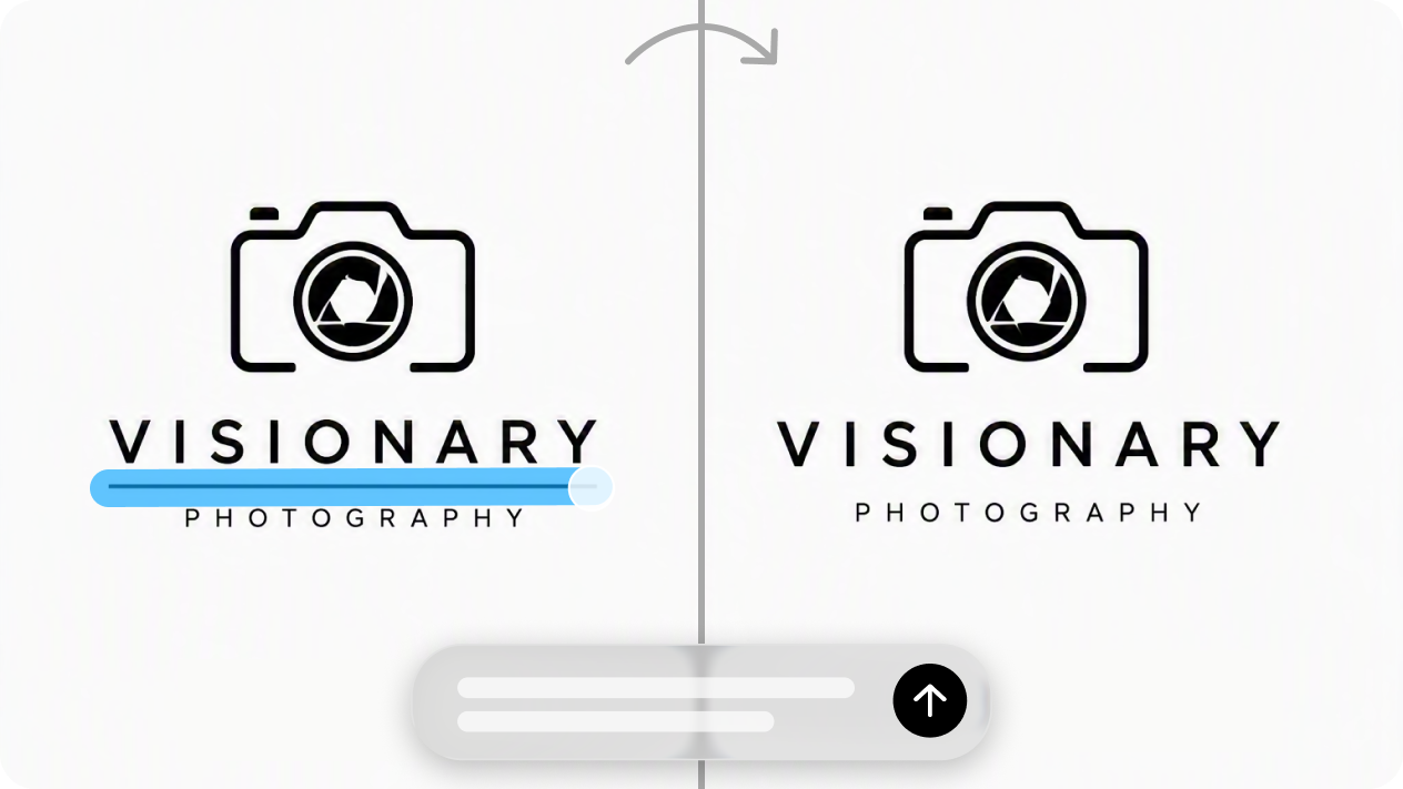Refine every logo detail with interactive editing
