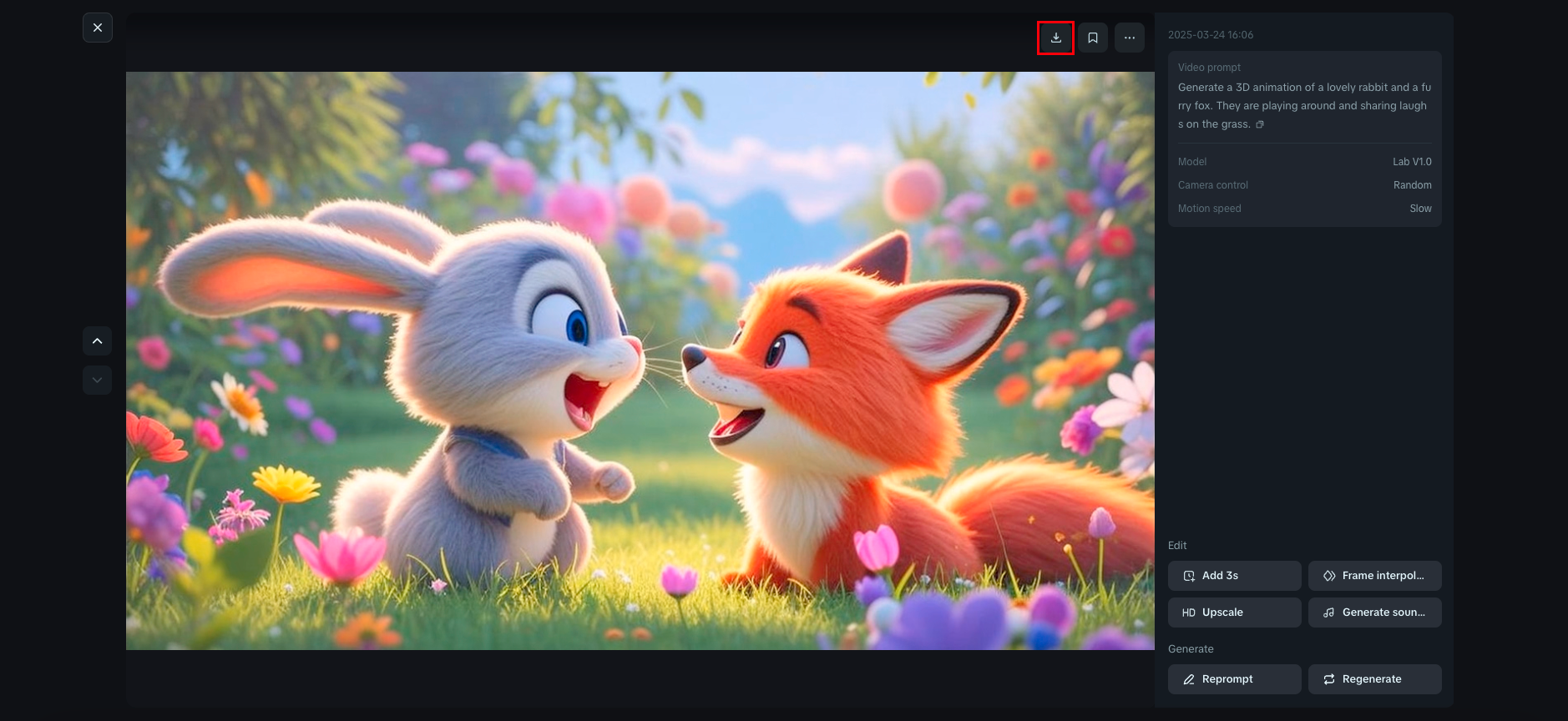 teks animasi 3d dalam talian