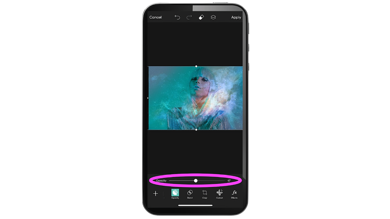 Use opacity and filters