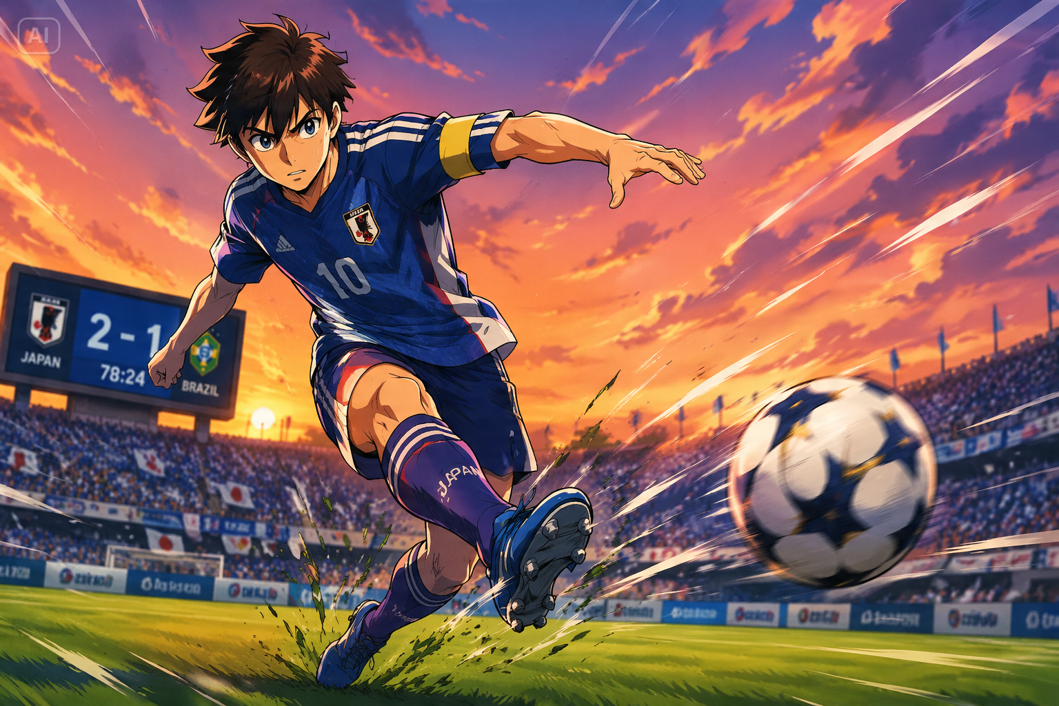 AI anime soccer poster prompt benefits
