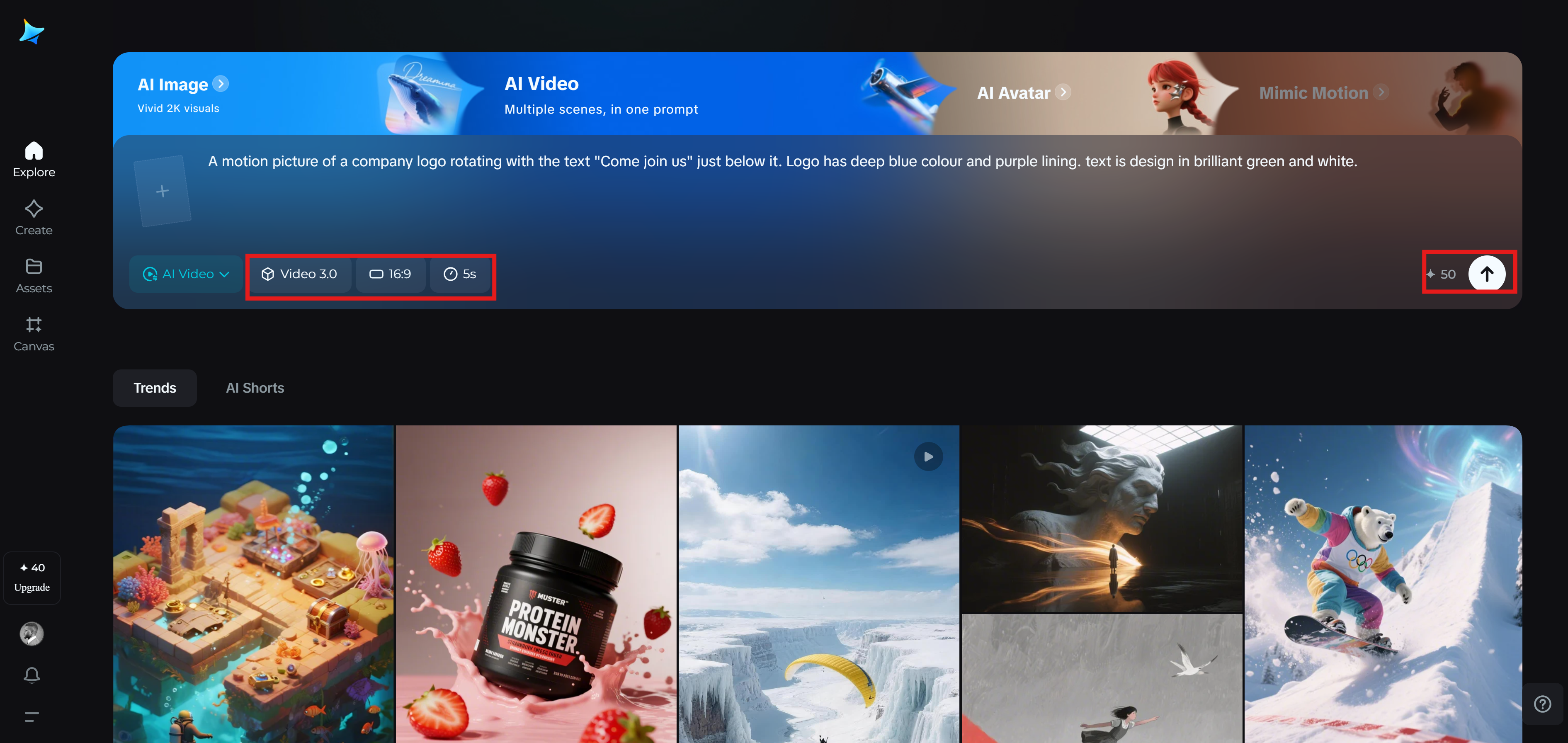 Motion graphics examples