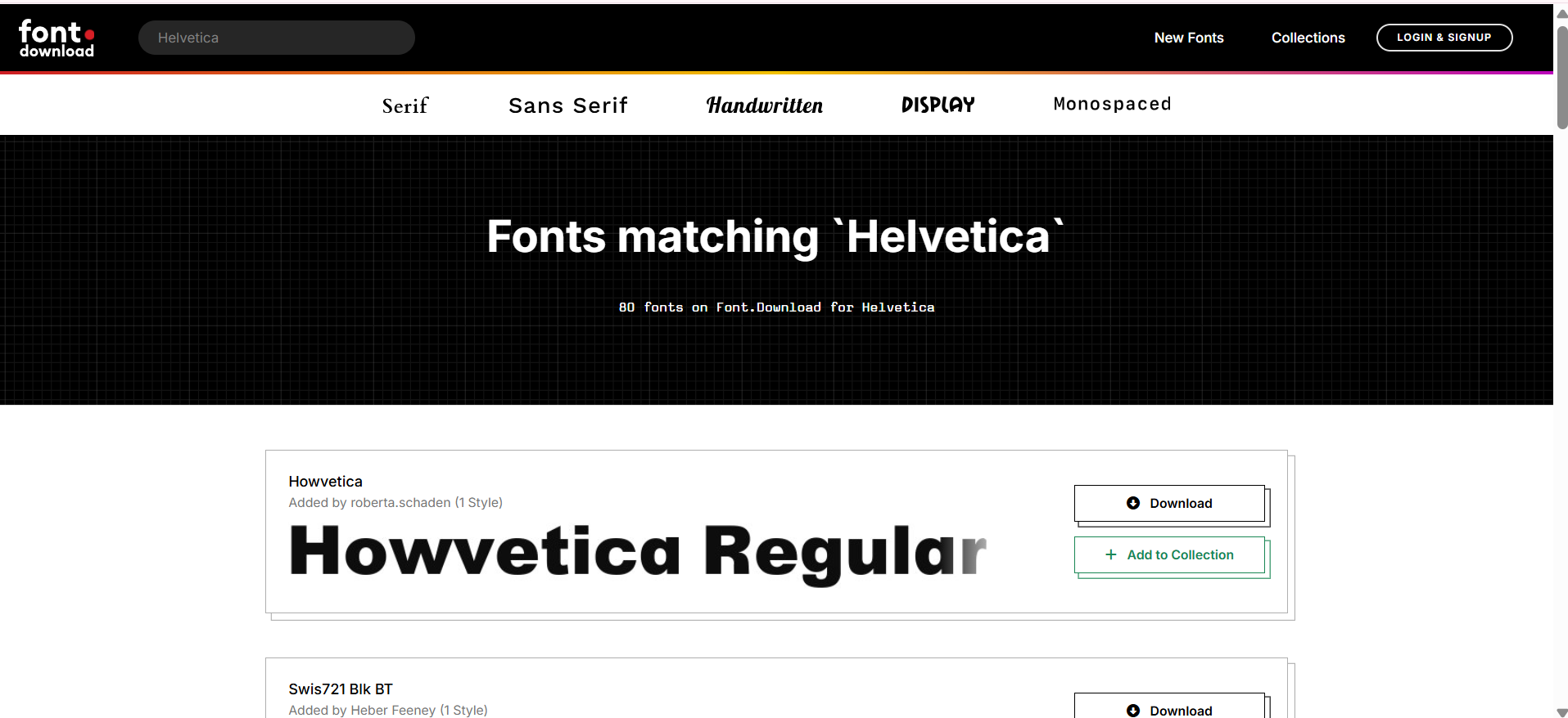Font Download - nejlepší platforma pro generování písem Helvetica