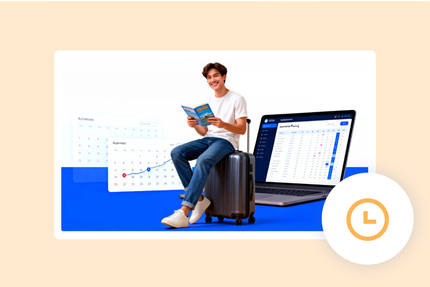  free up time for travelling