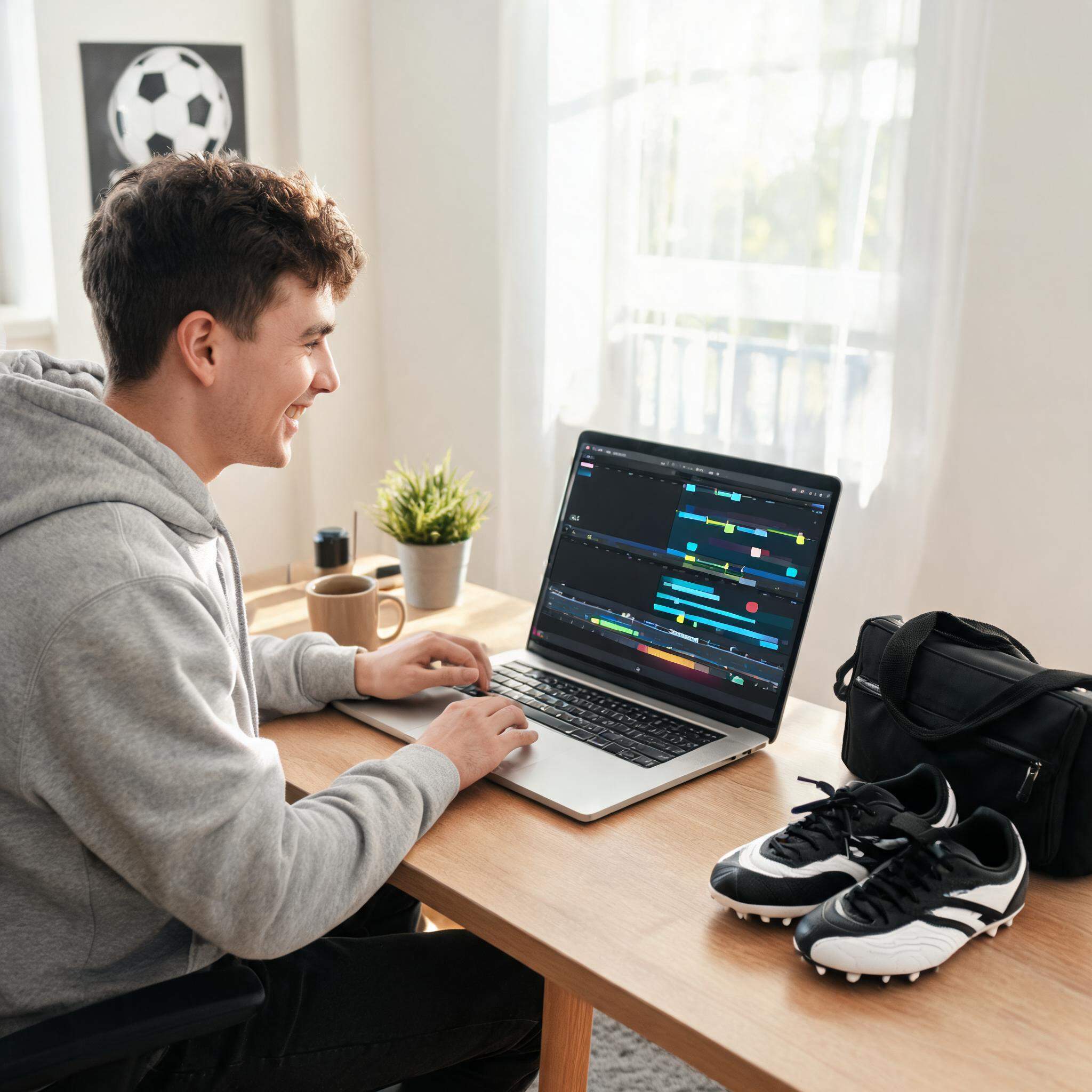 How AI-Powered Editing Helps First-Time Soccer Creators Save Hours on Short-Form Videos