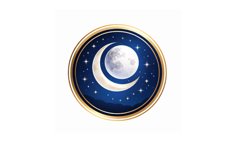 Night Sky Badge logo design